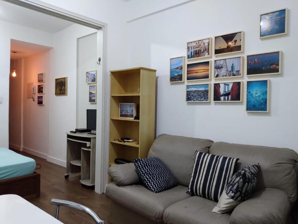 Appartement Studio Confortavel Com Ar Condicionado E Internet. à São Vicente Extérieur photo
