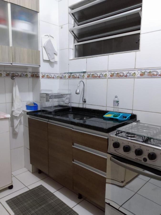 Appartement Studio Confortavel Com Ar Condicionado E Internet. à São Vicente Extérieur photo